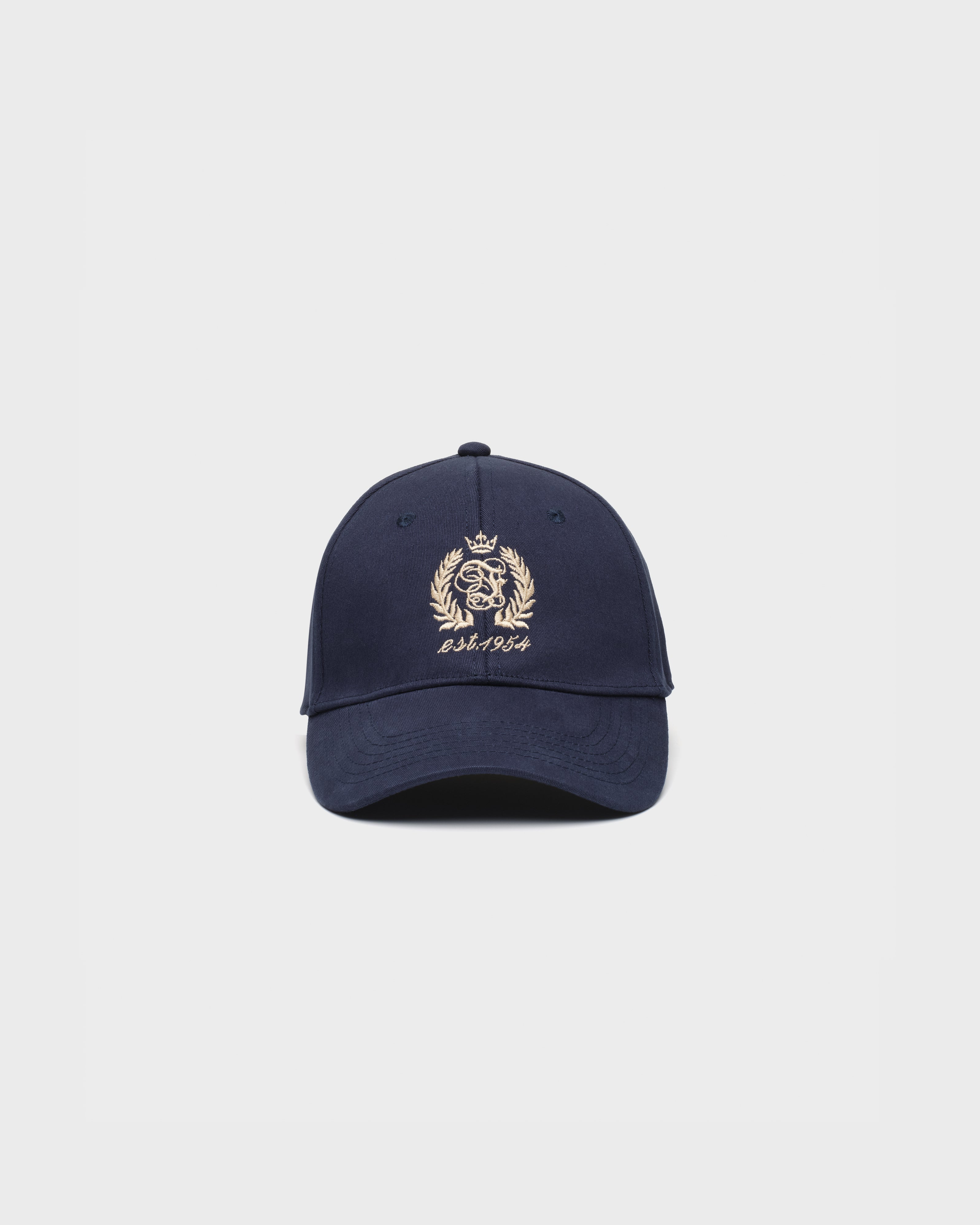 Fitted Hat with Fontainebleau Crest Logo