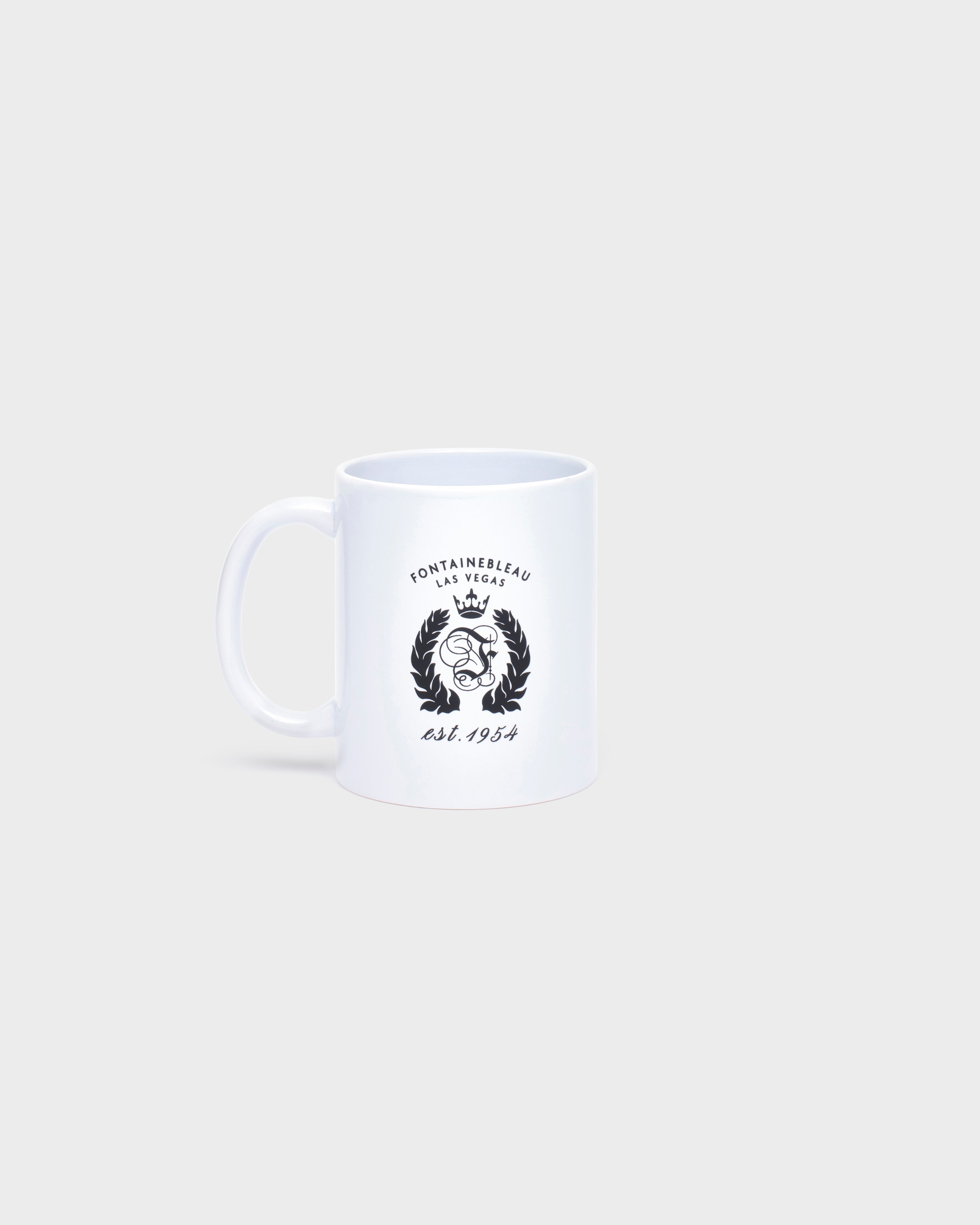 Fontainebleau Crest Logo Ceramic Mug