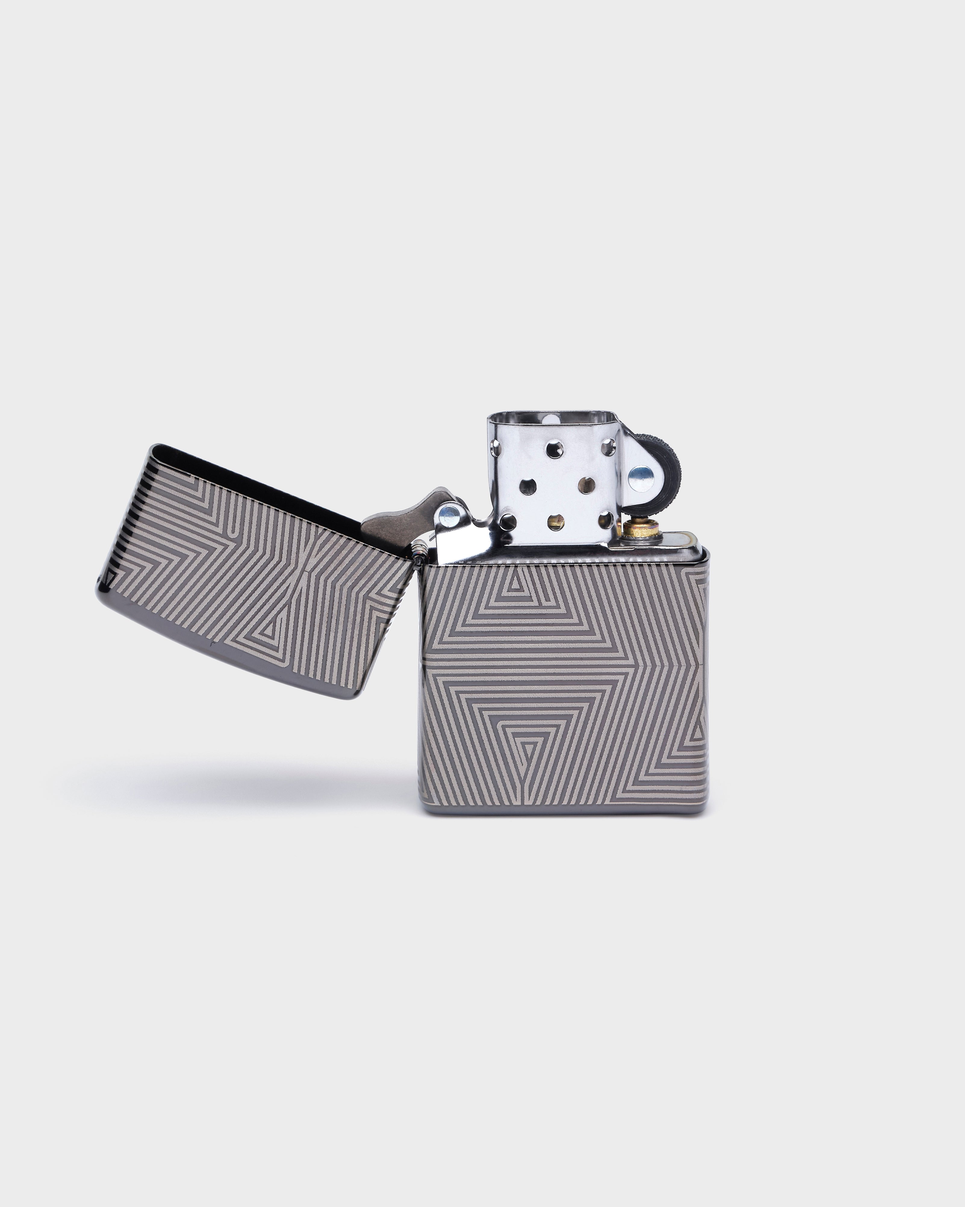Fontainebleau Motif Lighter in Ebony