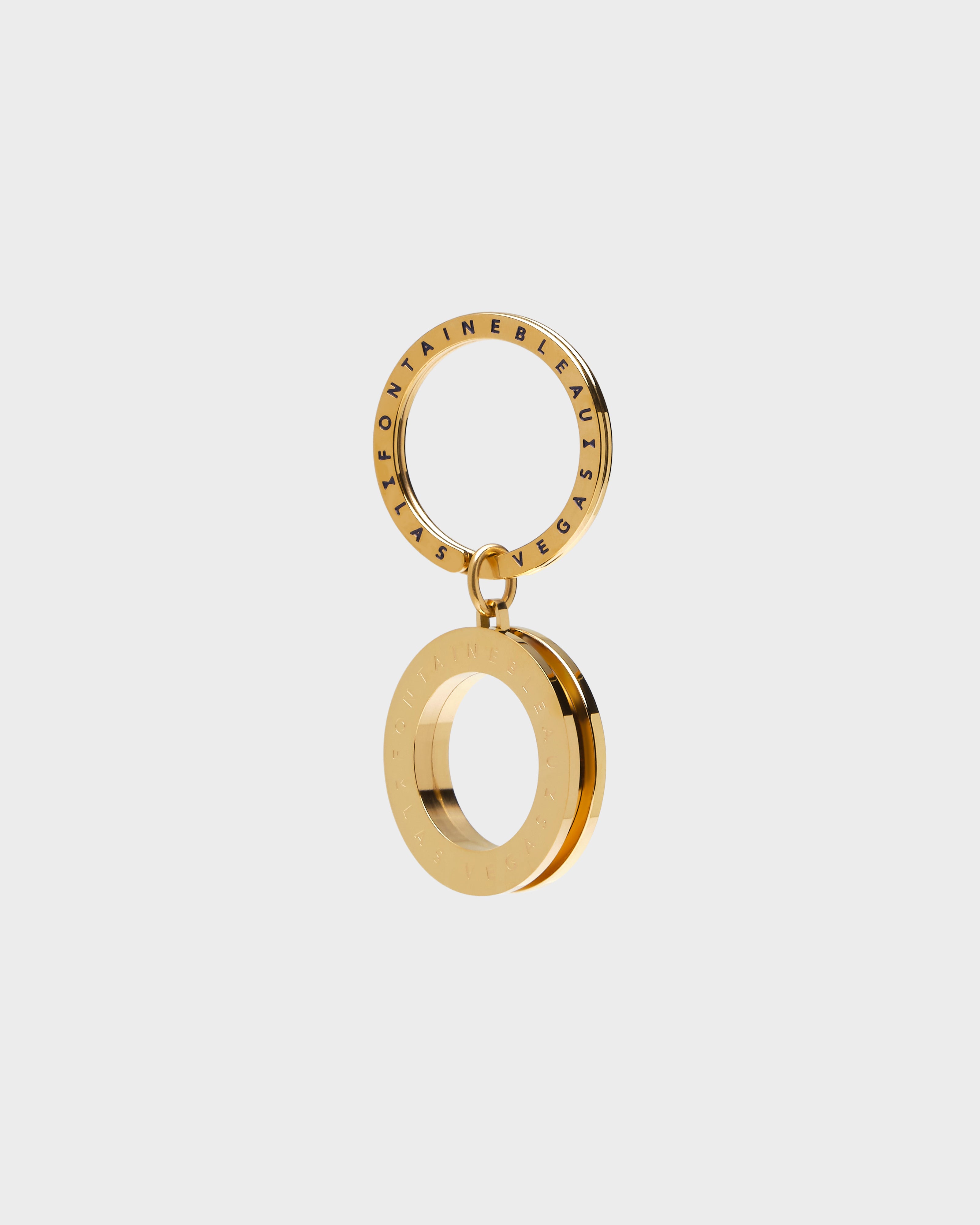 Fontainebleau Las Vegas Ring‑Shape Cutout Keychain