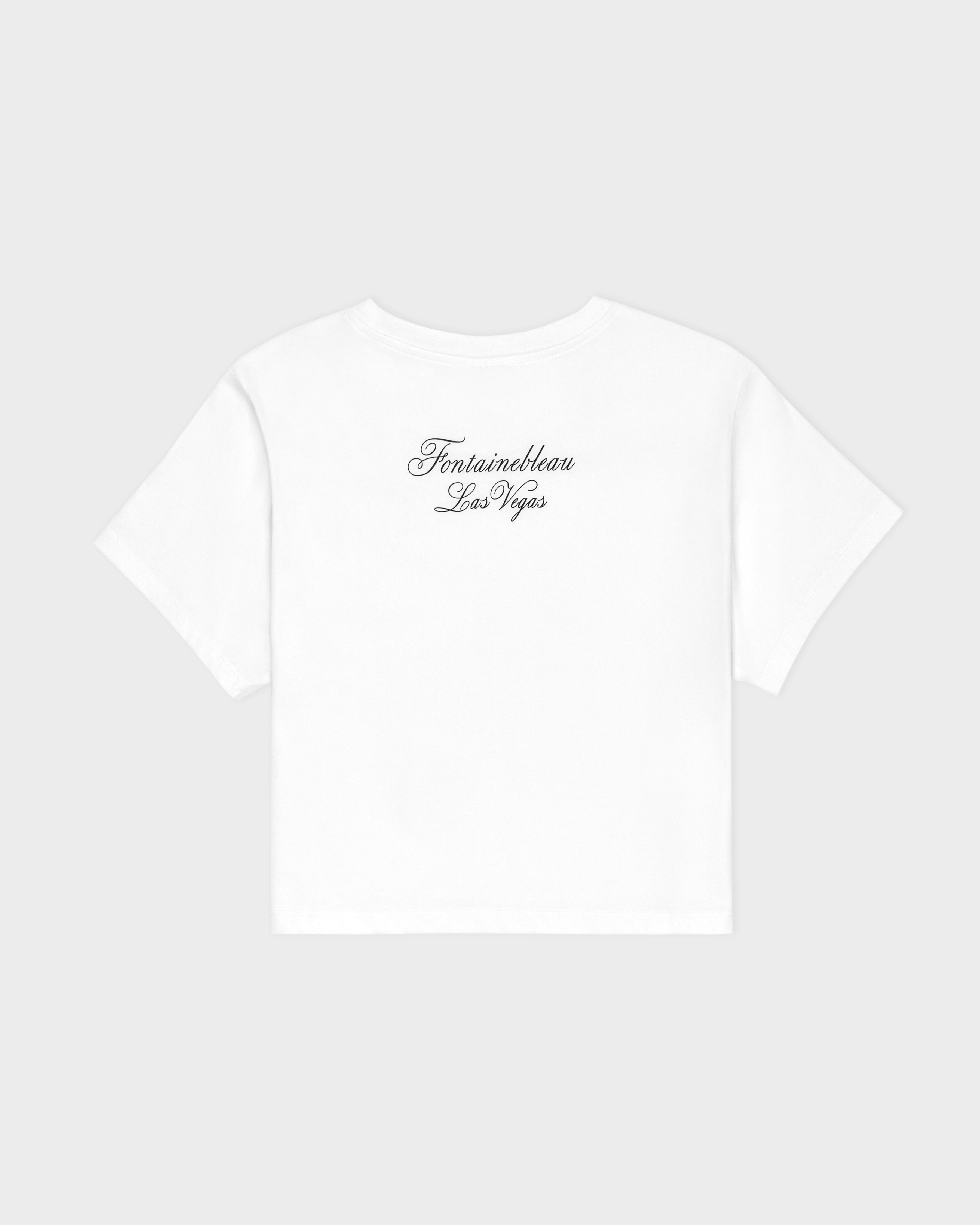 Unisex Crop T‑Shirt with FBLV Crest – Mini Logo