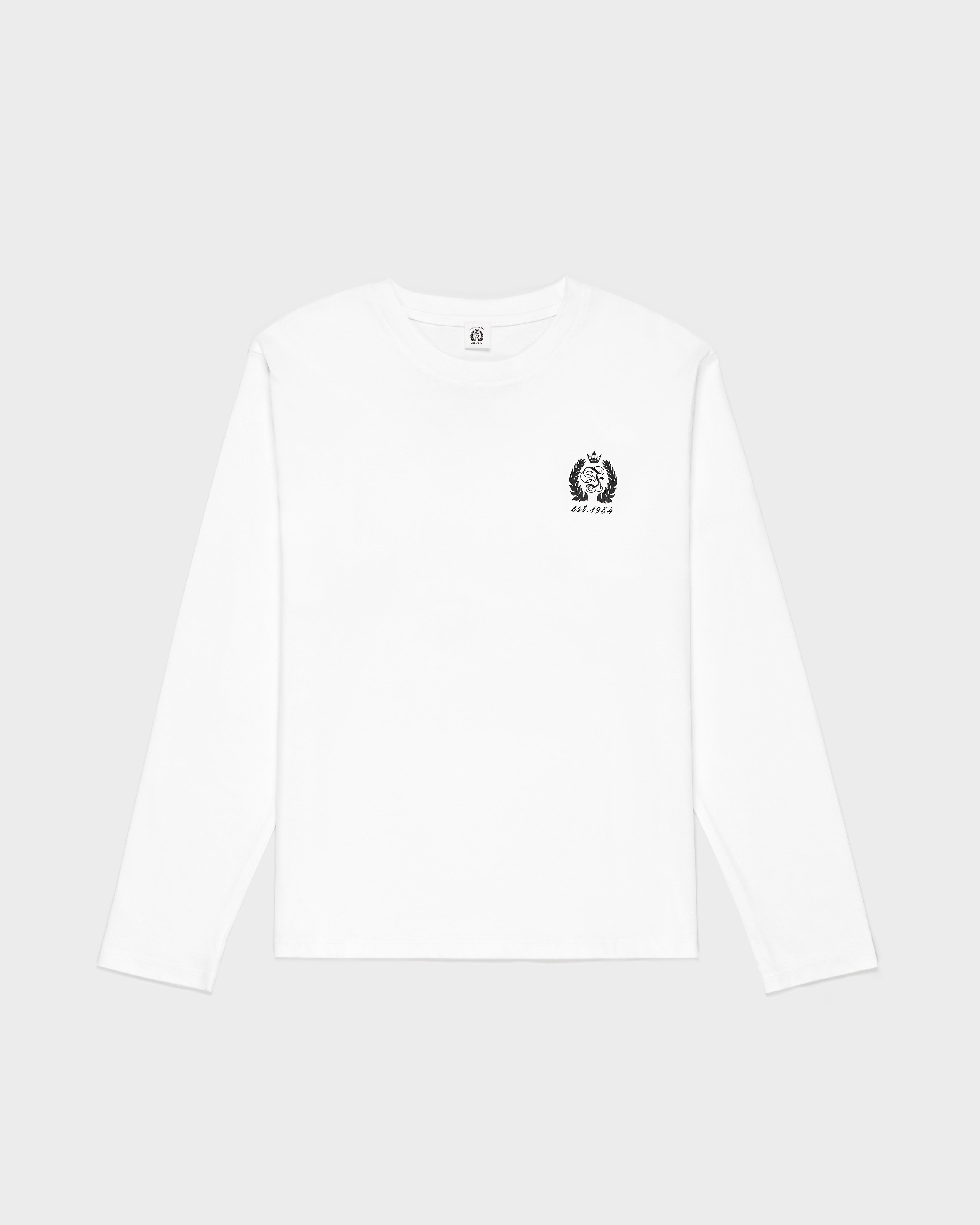 Unisex Long Sleeve T‑Shirt with FBLV Crest – Mini Logo