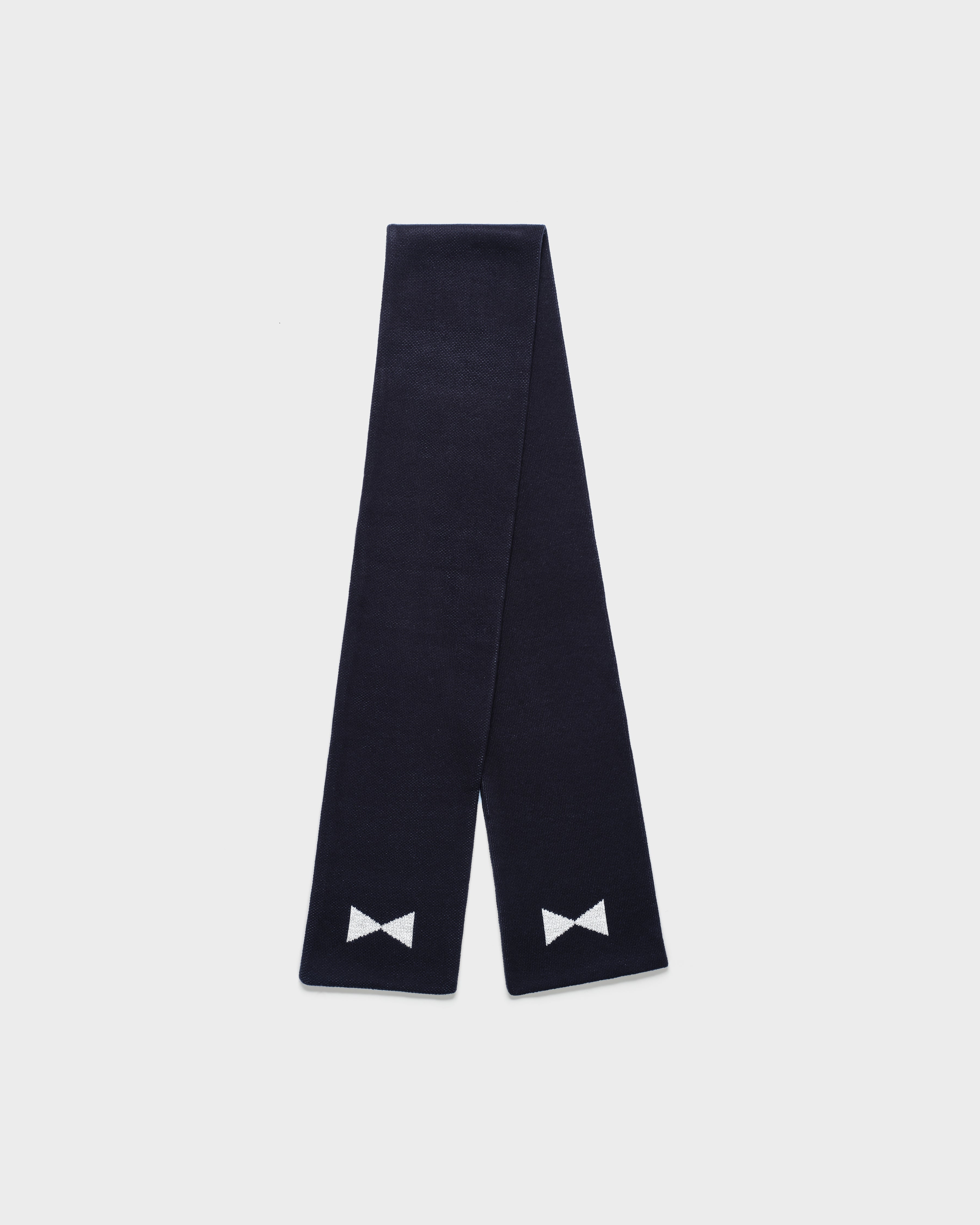 Unisex Scarf with Bowtie Logo
