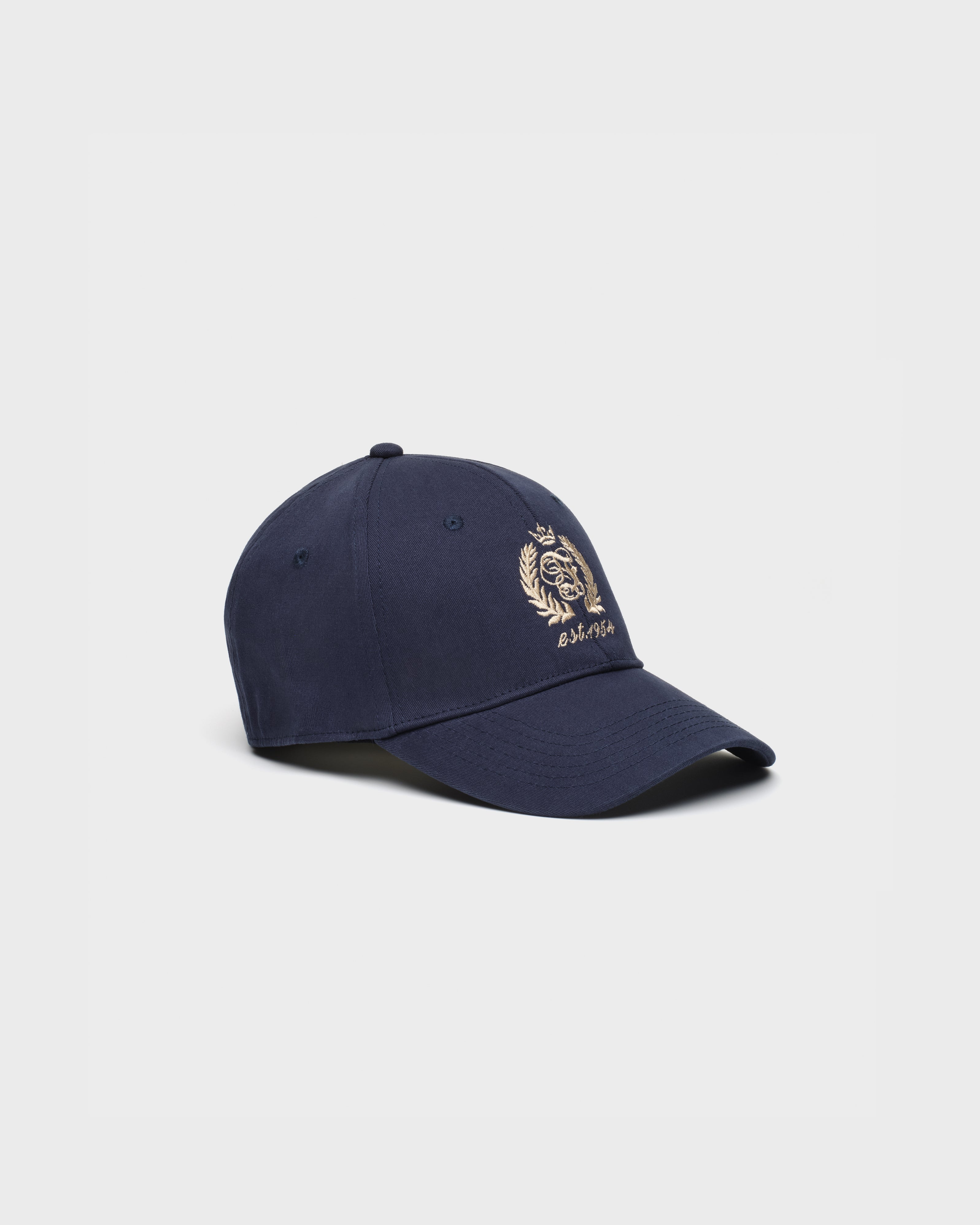Fitted Hat with Fontainebleau Crest Logo