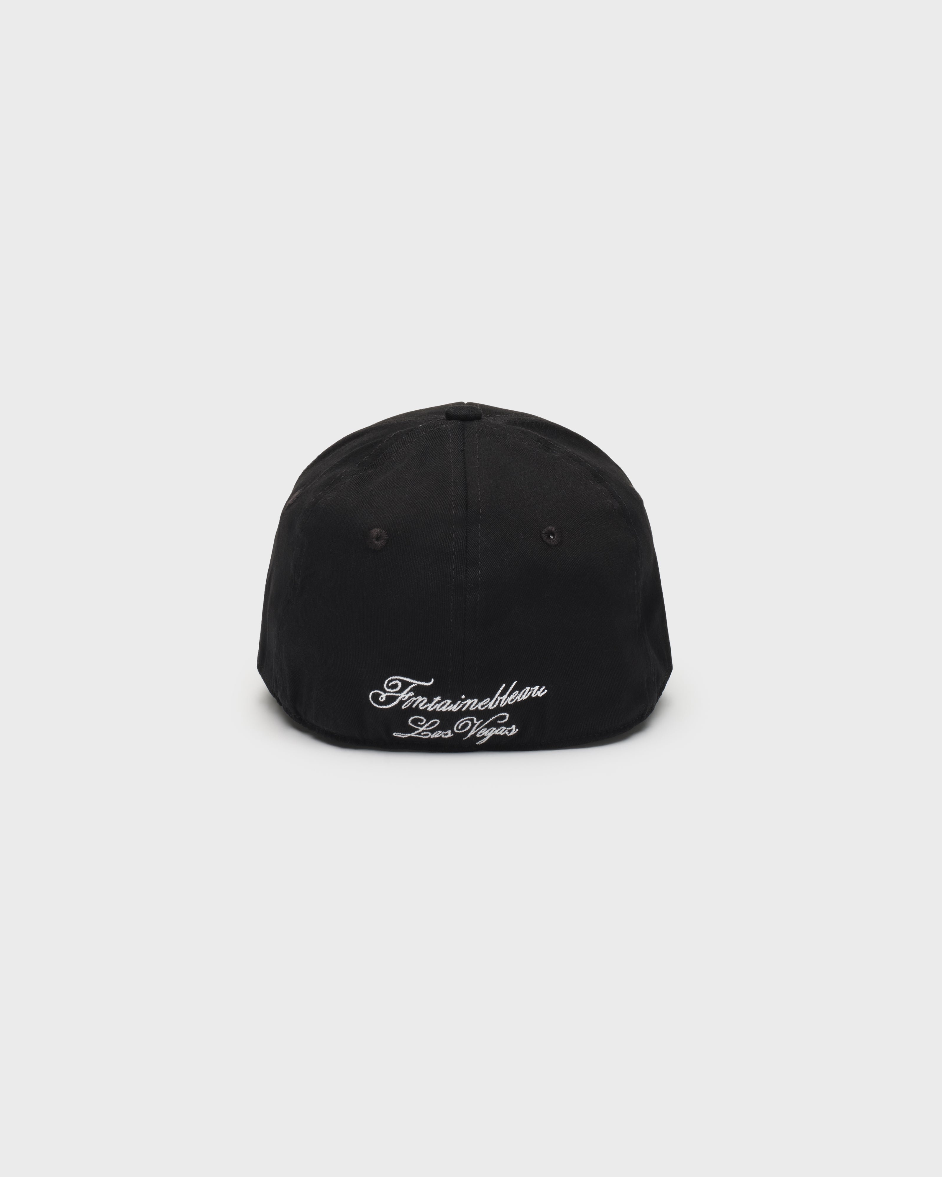 Fitted Hat with Fontainebleau Crest Logo