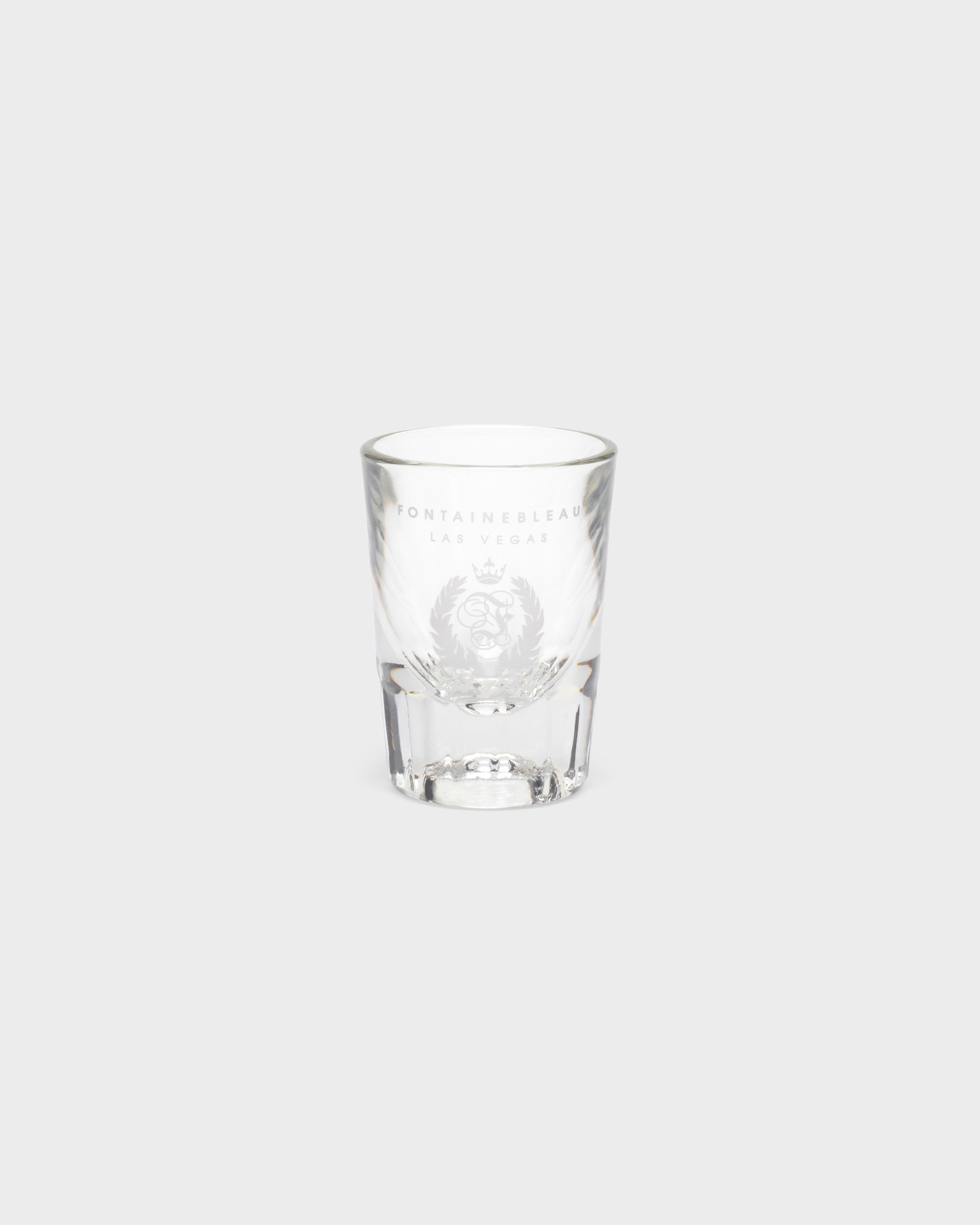 Vintage Crest Logo Shot Glass