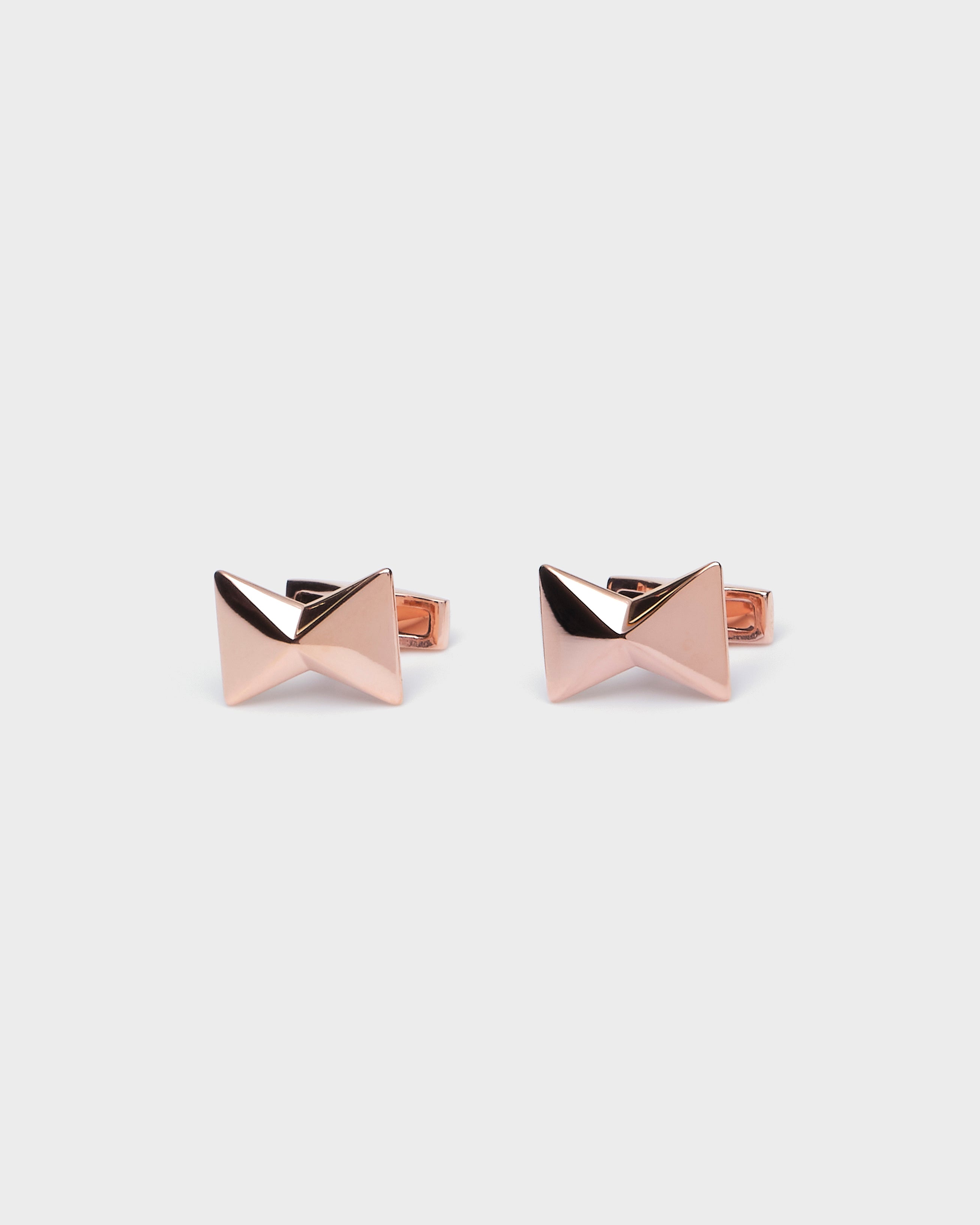 Bowtie-Shaped Cufflinks