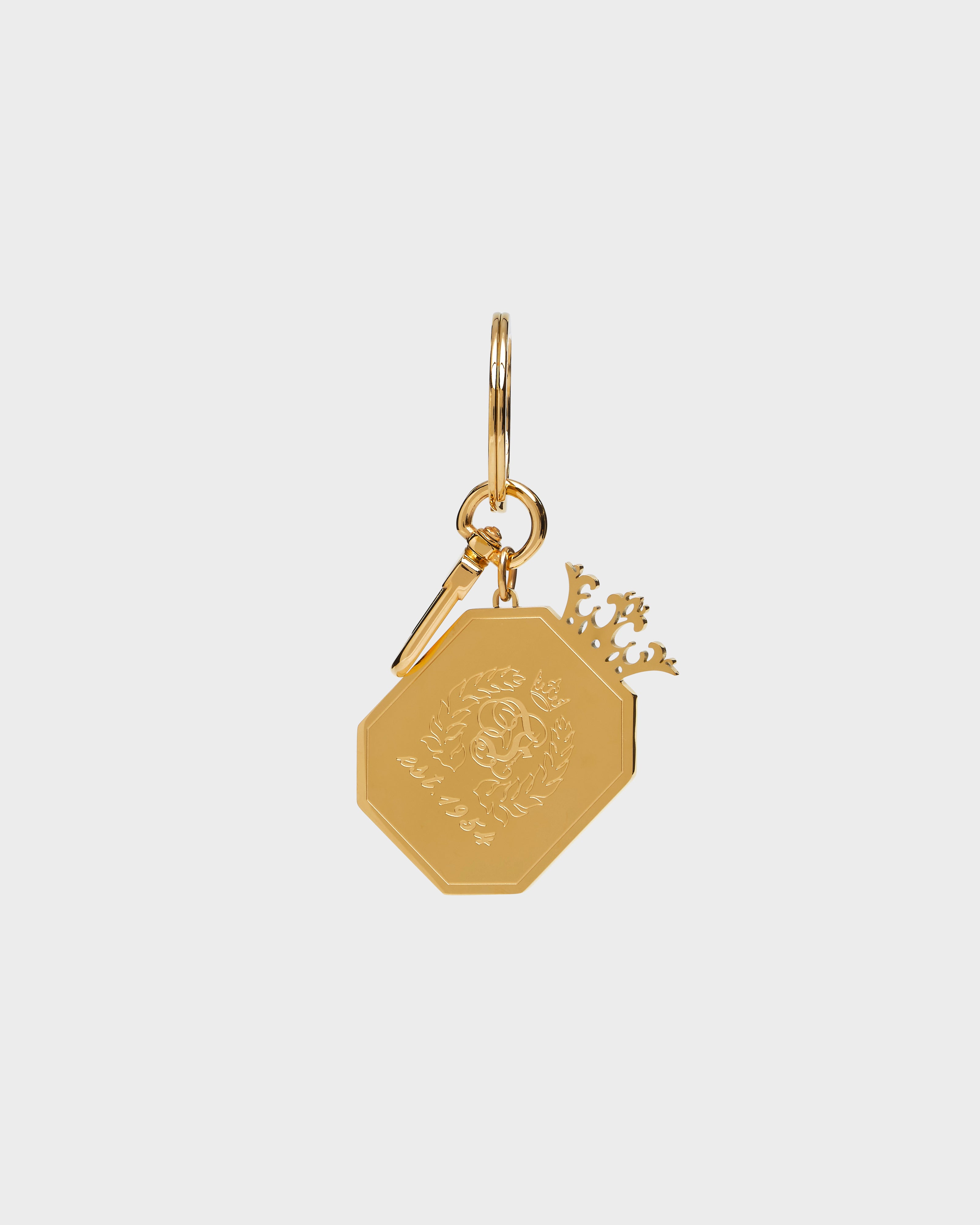 Fontainebleau Emblem Metal Keychain