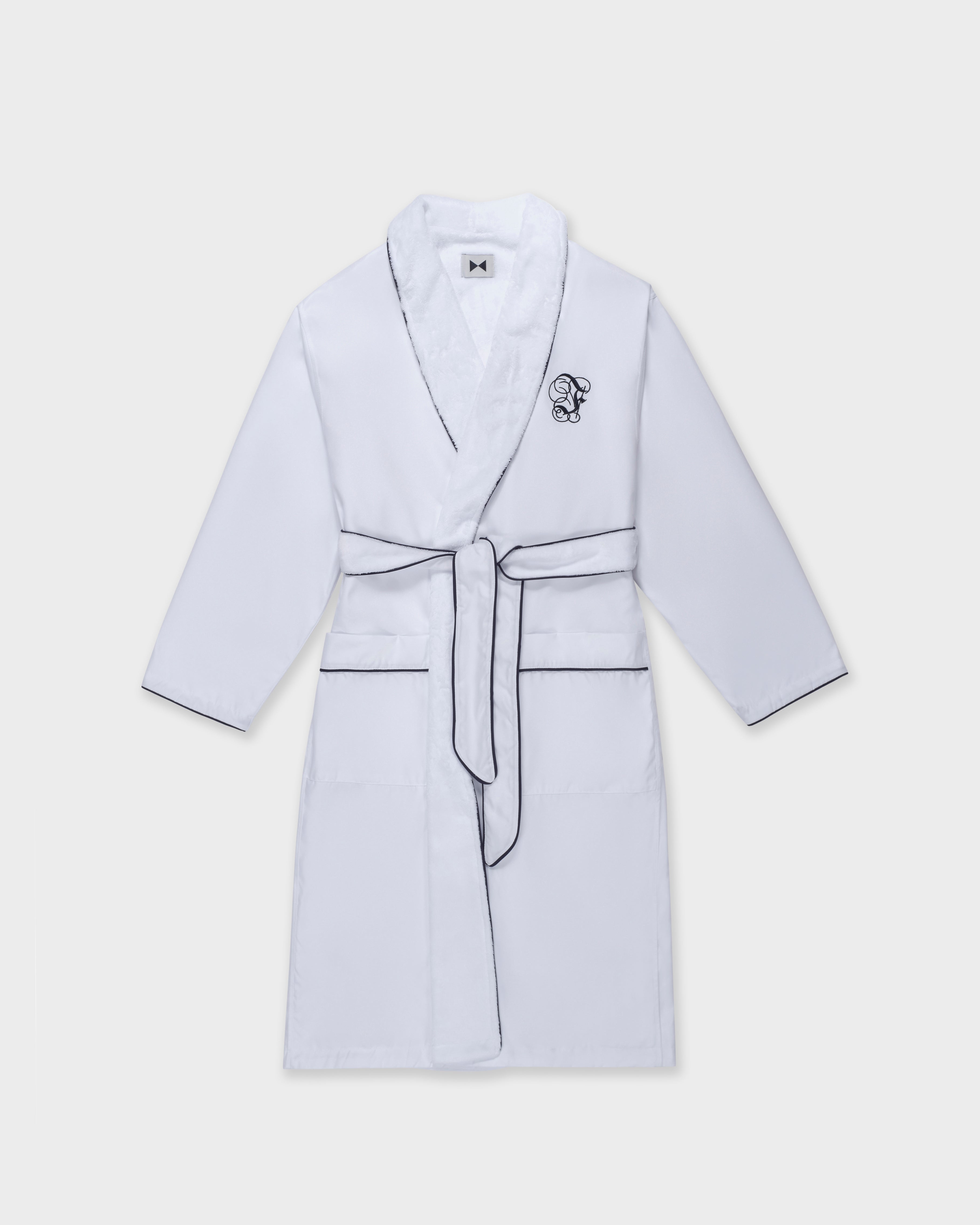 Fontainebleau Crest Logo Bathrobe