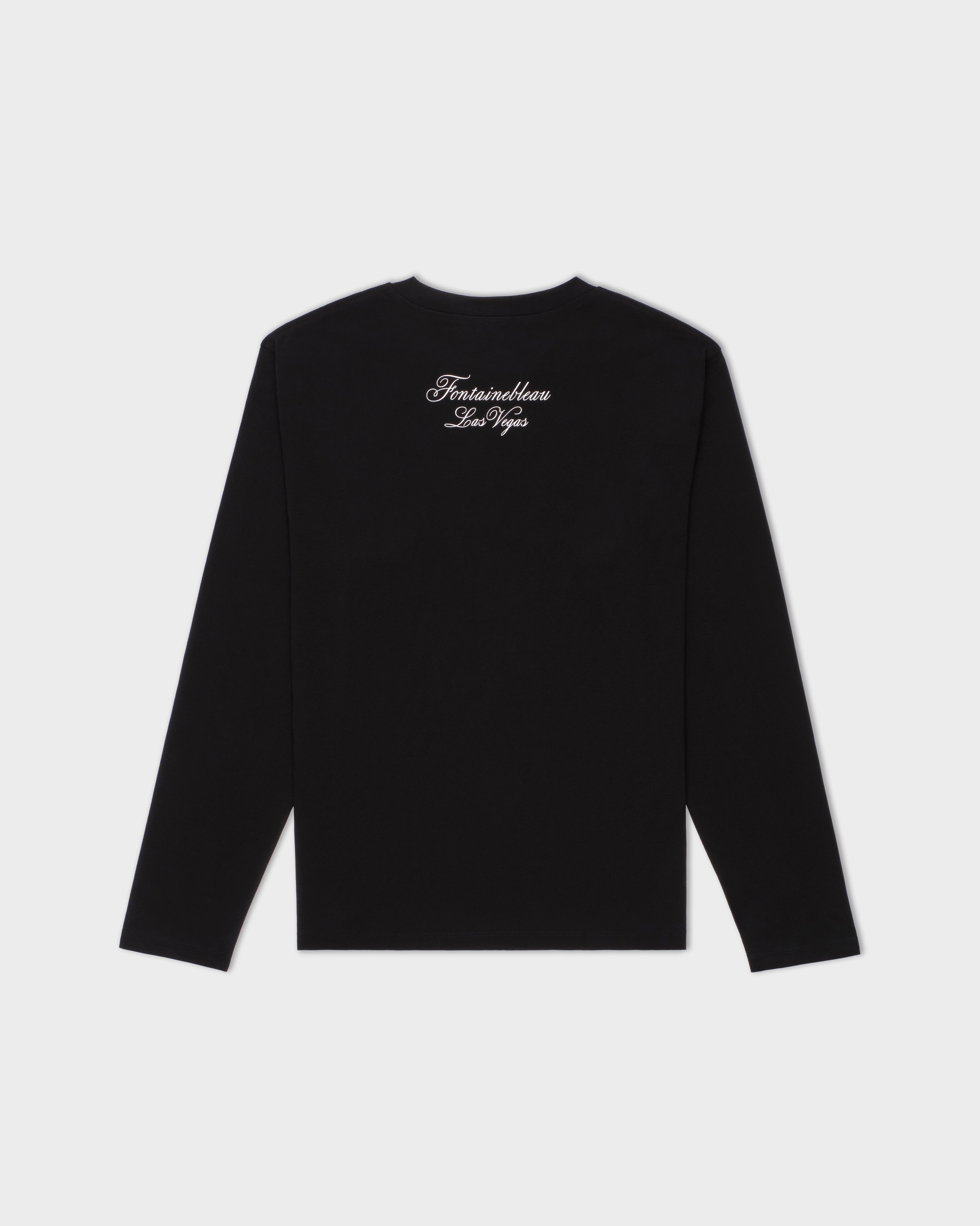 Unisex Long Sleeve T‑Shirt with FBLV Crest – Large Logo