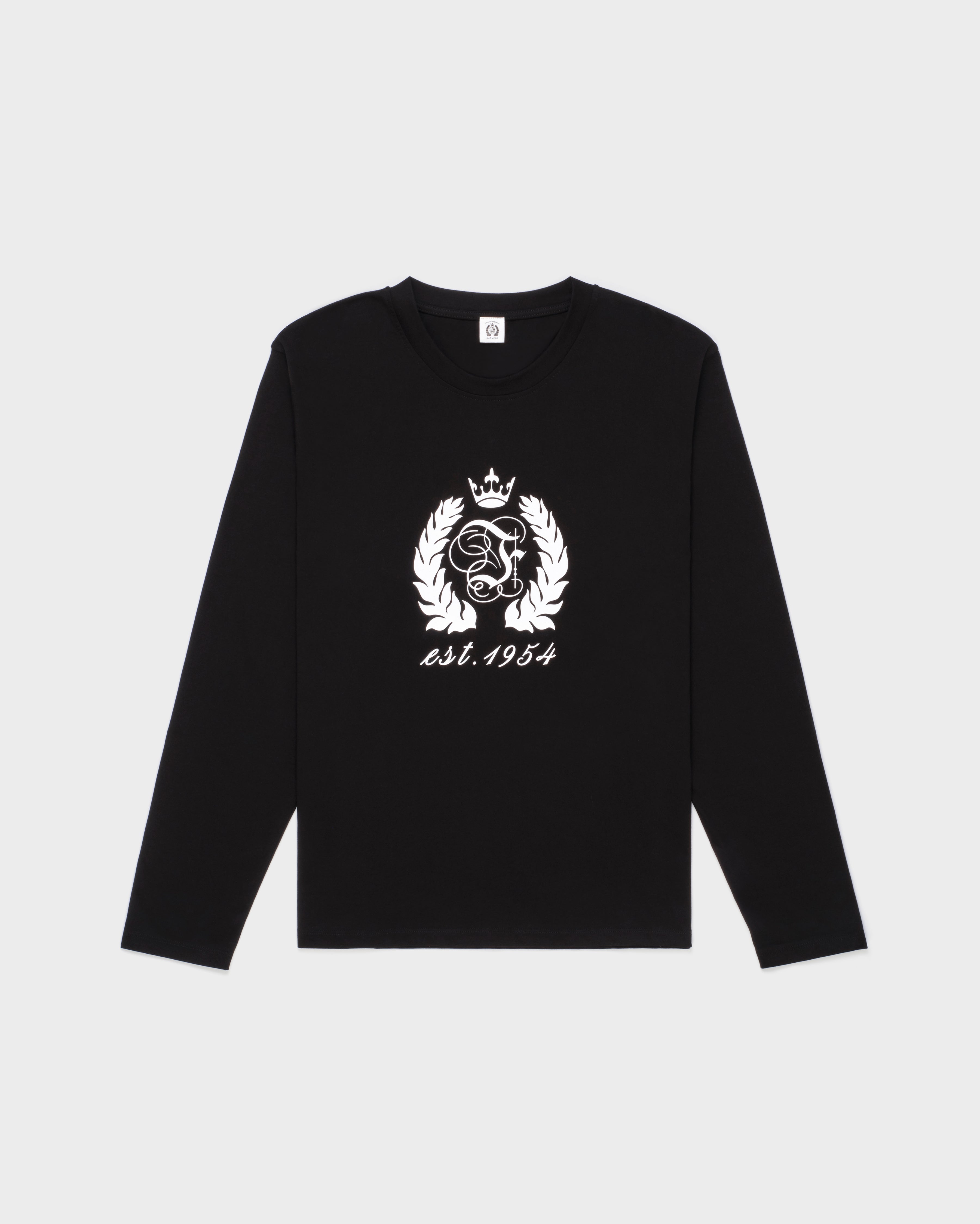 Unisex Long Sleeve T‑Shirt with FBLV Crest – Large Logo