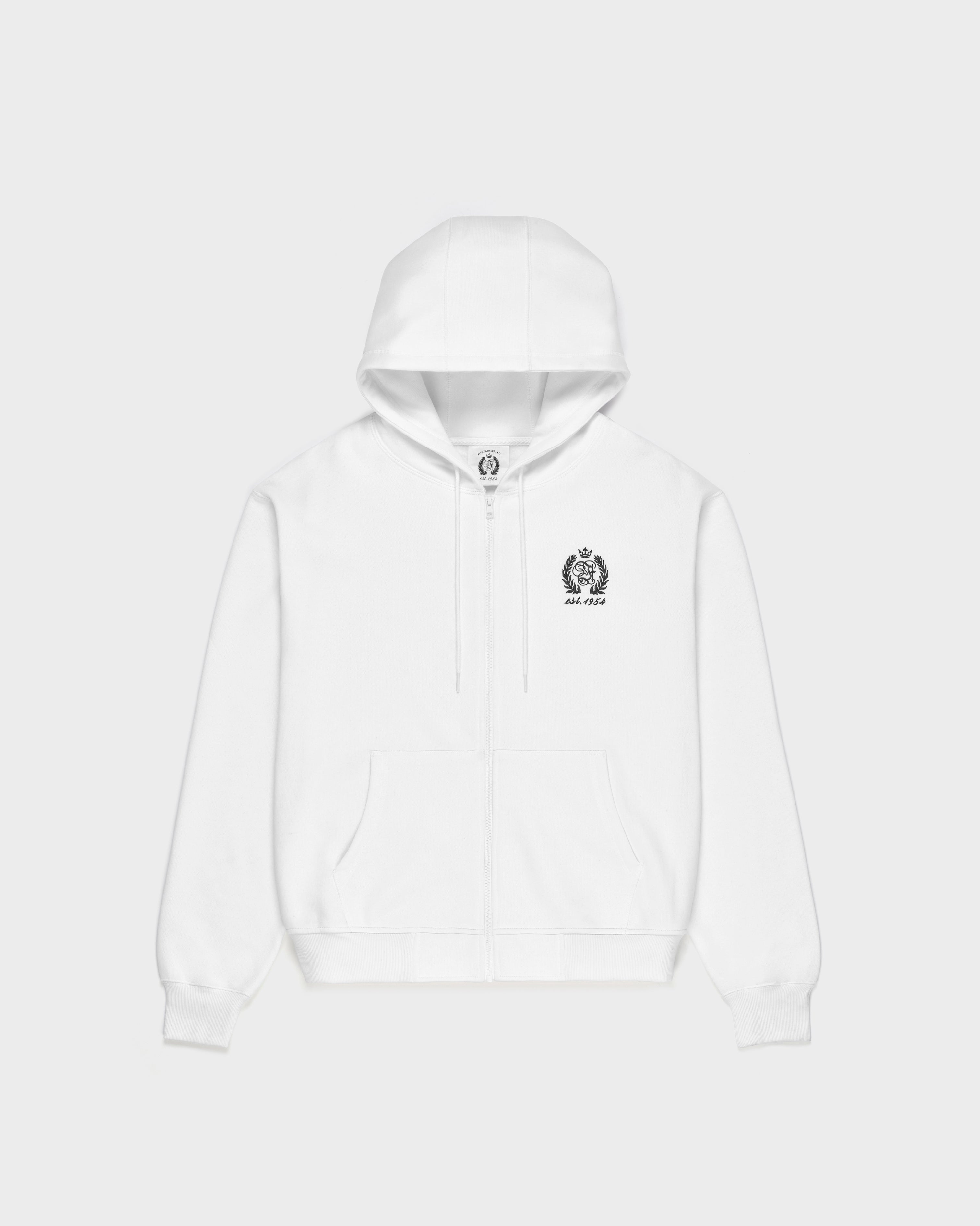 Unisex Zip-Up Hoodie with FBLV Crest Logo