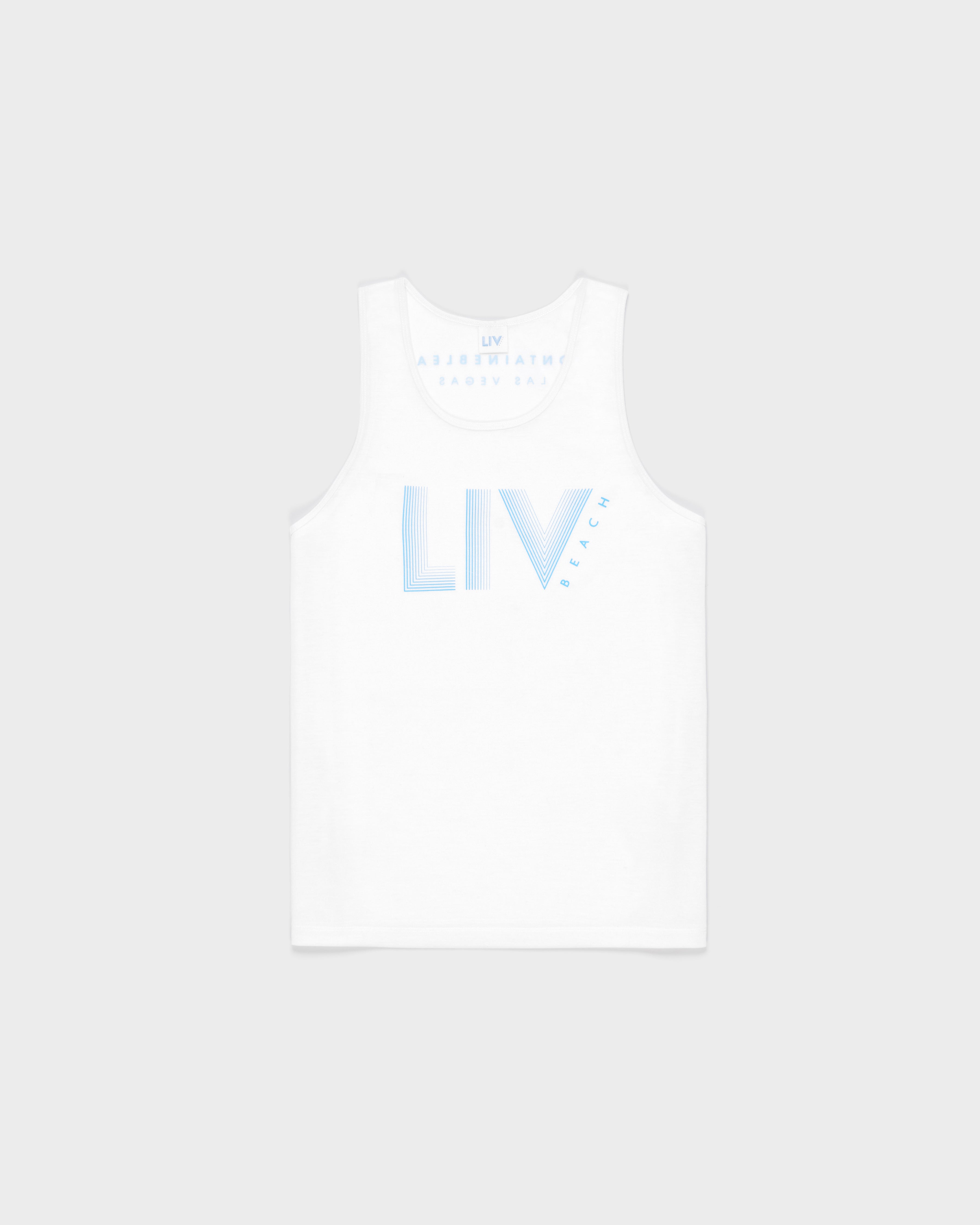 "LIV" Beach Unisex Tank Top