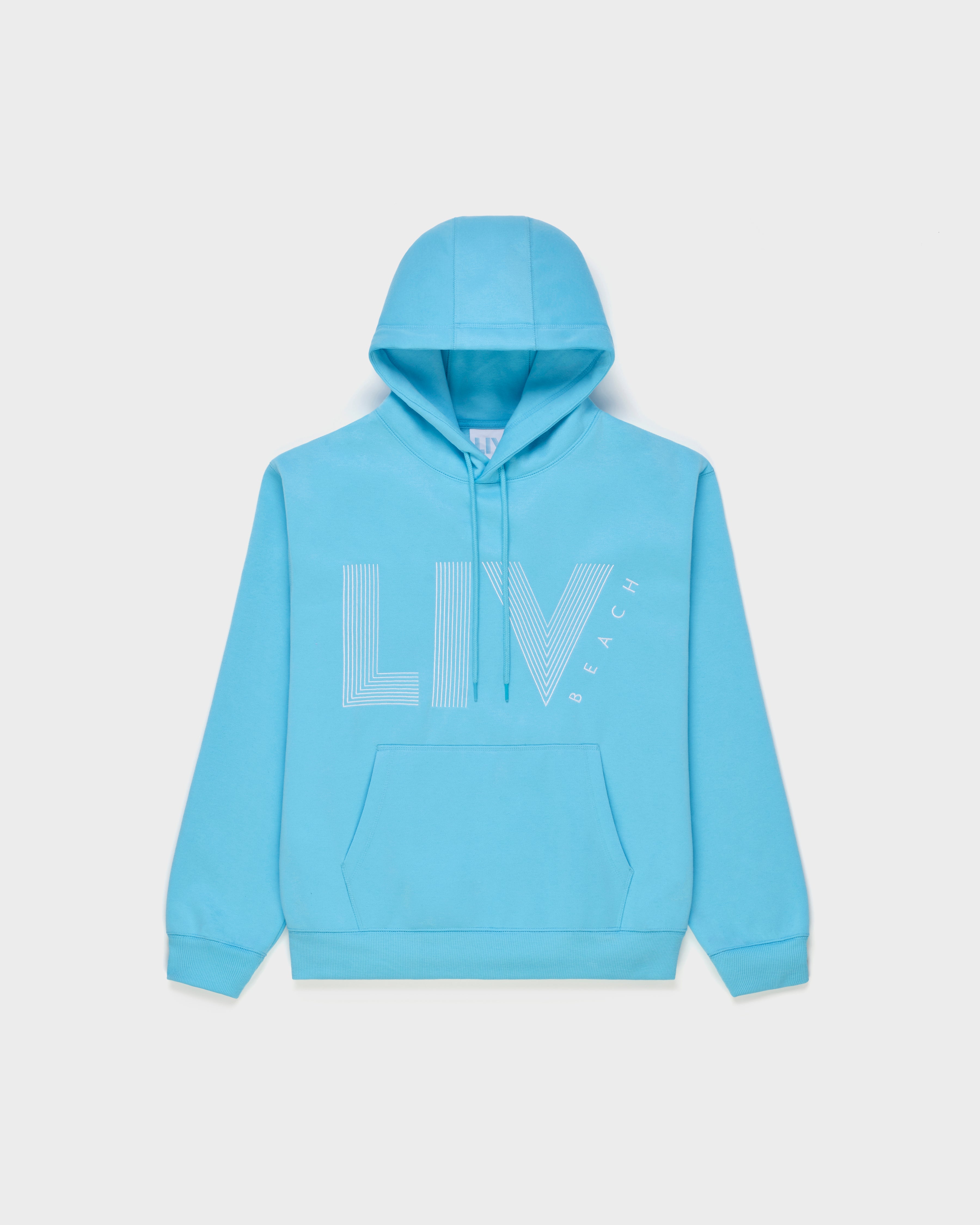 "LIV" Beach Hoodie - Lightweight Pullover